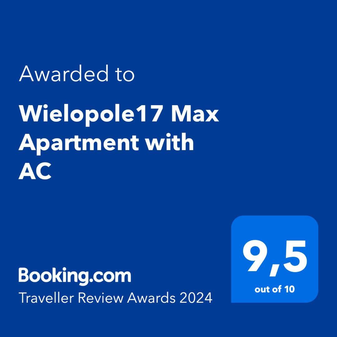 Wielopole17 Max Apartment With Ac 克拉科夫 外观 照片